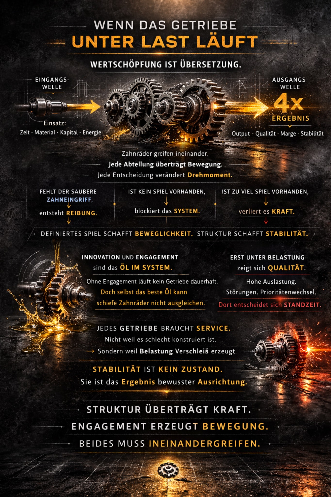 Iron Mind Getriebe-Modell